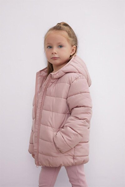 DeFacto Kız Bebek Mont Gül C5317a5/br154