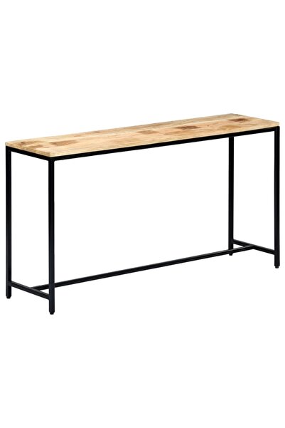 Concept Masă consolă, 140 x 35 x 76 cm, lemn masiv de mango nefinisat