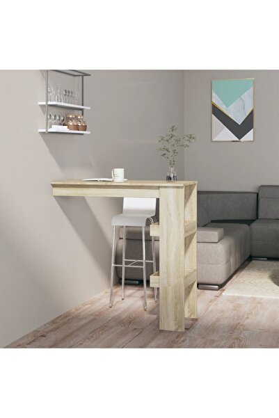 Concept Masă bar de perete stejar sonoma 102x45x103,5 cm lemn prelucrat
