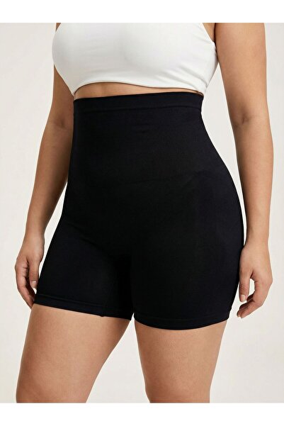 U&ME Yüksek Bel Paçalı Slim Fit Kadın Korse, Karın Düzleştirici, Kalça Toparlayıcı, İncelten Şekille