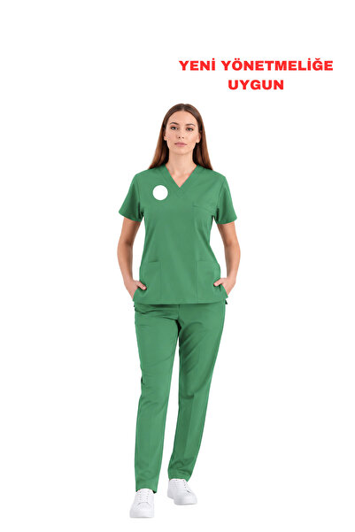Brl Üniforma Uniforma de sală de operație material elastic Scrubs Set unisex ...