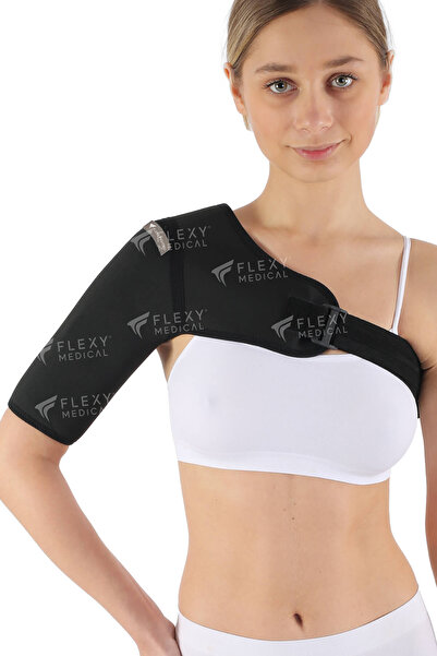 Flexy Medical Omuz Kol Desteği Bandajı Sporcu Koruma Rotator Manşet Terapisi ...
