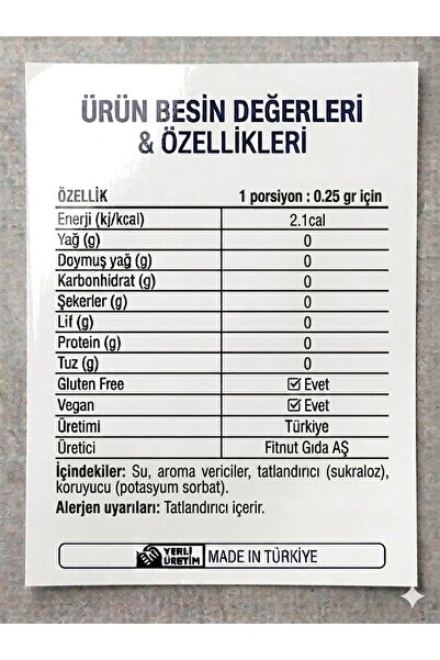 Dr Pan Dr.Pan Sweet Drops Blueberry Muffin (Yabanmersini aromalı sıvı Tatlandırıcı)