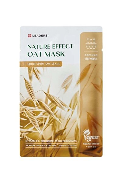 Leaders Nature Effect Oat Mask | Yulaf Özlü Yatıştırıcı Kağıt Maske