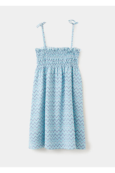 MANGO Kids Desenli mini elbise