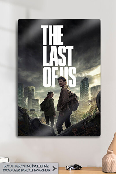 DekorHane Metalni otisak - The Last Of Us, filmska serija, Ellie, dekorativna...