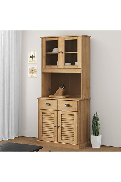 Concept Dulap înalt VIGO, 78x40x175 cm, lemn masiv de pin