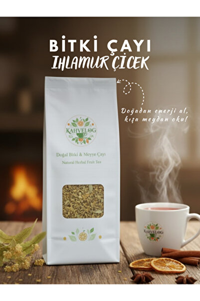 KAHVELOG Ihlamur (Çiçek) Çayı 250gr(Doğal Kurutulmuş, Katkısız)