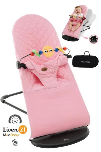Livenzi Movibaby Anakucağı Cotton Deluxe - Pembe