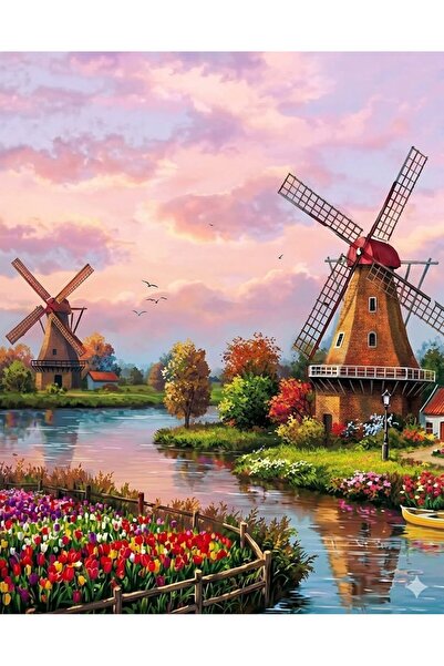 DUCK HOBY 30x40 Boncuklu Taşlı Mozaik Elmas Goblen Elmas Boyama Resim Puzzle ...