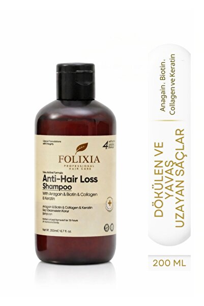 Folixia Şampuan – Dökülmeye Eğilimli Saçlar İçin Dengeleyici Bakım (Anagain &...
