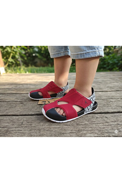 Nike Детски сандали Jordan Flare (Ps) в червено, подходящи за момчета и момич...
