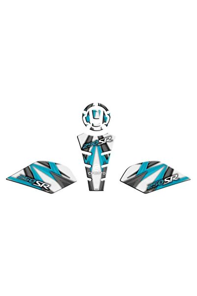 Genel Markalar Cf Moto 250 Sr 2020 - 2024 Tank Pad Set 003