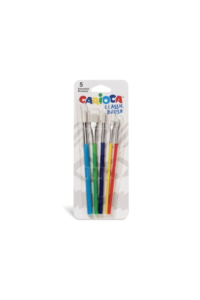 carioca Четки 5 бр./блистер