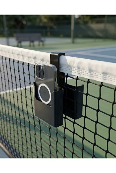 VİONEL Premium Tenis Filesi Telefon Tutucu – Maç & Antrenman Video Kayıt Aparatı