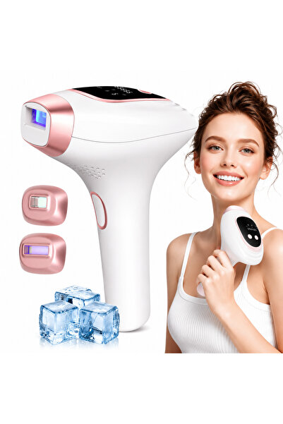 IBESPHERE Epilator IPL Multifuncțional, 999.999 Impulsuri, 9 Niveluri Energie...