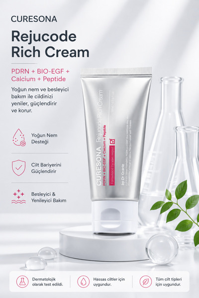 CURESONA Rejucode Rich Cream - Bariyer Onarıcı Ve Kırışıklık Karşıtı Krem 50ml