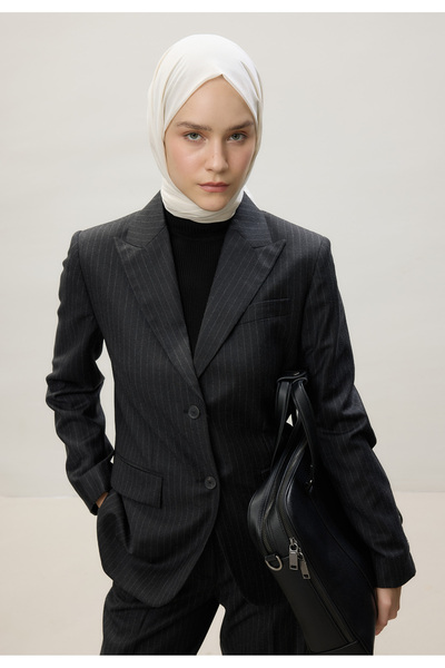 Freshscarfs İnce Pamuk Vual Şal İnci