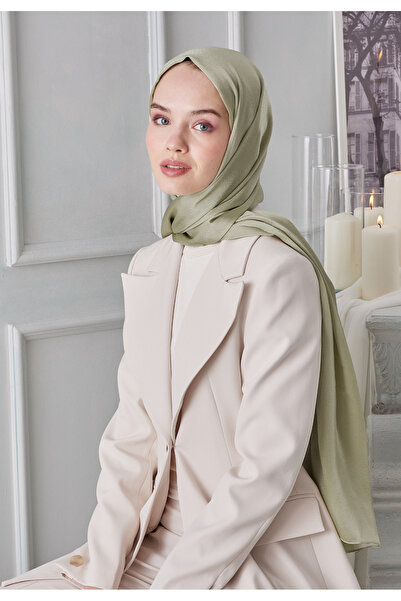 Freshscarfs Çağla Yeşili Janjanlı Şal