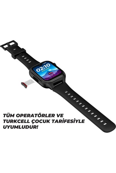 Slazenger Akıllı Çocuk Saati 4g Sim Kart Destekli Görüntülü Görüşme Özelliği