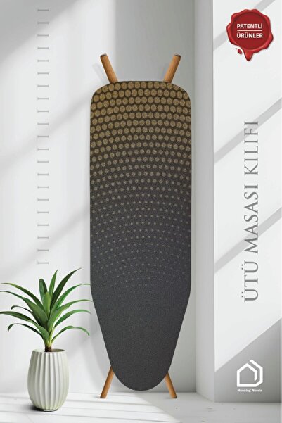 Devecioğlu Harbinger MM004 Ütü Masası Kılıfı 140x40 cm – Özel Keçeli, 230°C I...
