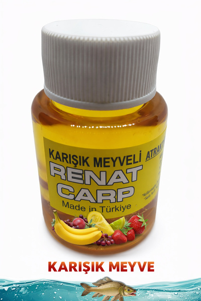 RENAT CARP Karışık Meyveli Kokulu Sazan Atraktör 50 Ml Yem Katkısı