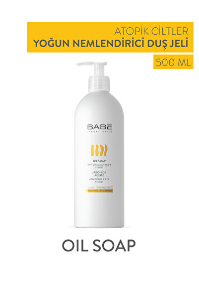 Babe Laboratorios غسول الجسم بالزيت من بيبي ٥٠٠ مل - صابون زيتي