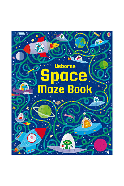 Usborne Children's book - Space Maze Book