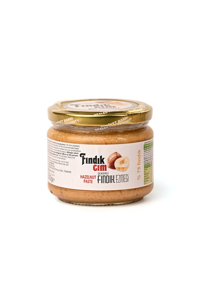 fındıkcım Fındık Ezmesi, Şekerli, KATKISIZ 300 Gr.