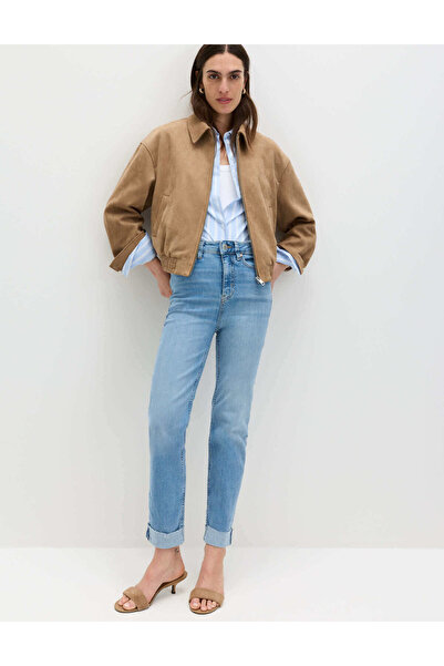 Marks & Spencer Harper Supersoft Yüksek Bel Jean Pantolon