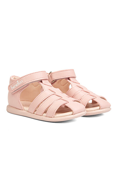 Benetton BN-1251 Bebe Kız Çocuk Sandalet Pudra