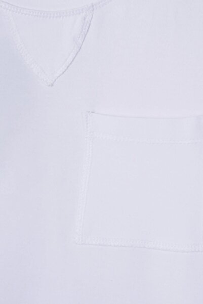Benetton United Colors of Benetton Erkek Çocuk Beyaz T-shirt BNT-B21405