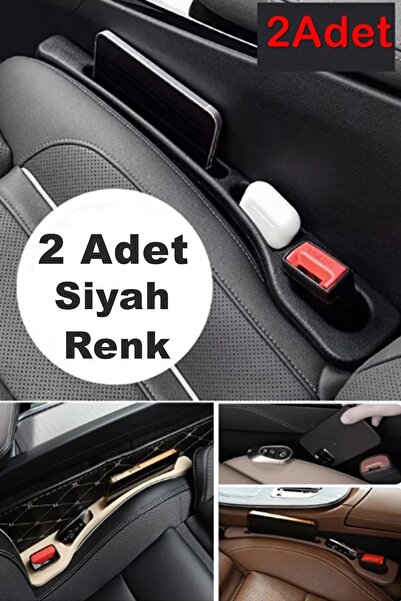 İndirimKap 2 Adet Araba Koltuk Arası Düşme Engelleyici Organizer Araç İçi Tel...