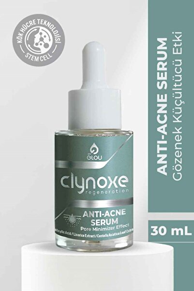 Glou Clynoxe Anti-Acne Serum, Akne Karşıtı Yüz Serumu 30 mL