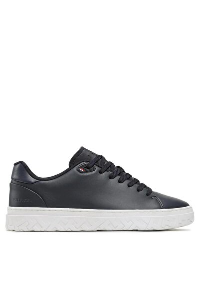 Tommy Hilfiger Modern Iconic Court Cup Leather Men's Sneaker Blue