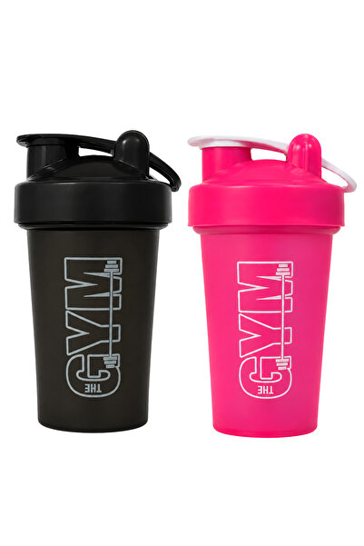 COOL PLASTİK Gym Shaker 550 ML Ölçekli ve Sızdırmaz Kapaklı Protein Shaker 2'...
