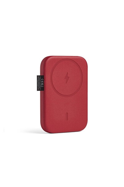 Lexon Soft Magabanklexon 3000mAh Power Bank 9cm x 6cm x 1.2cm Red