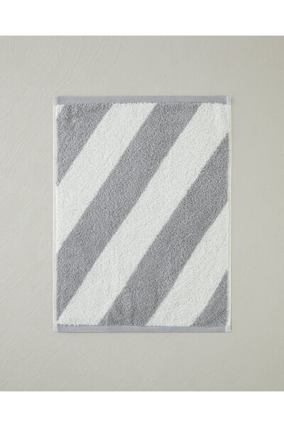 English Home Diagonal Pamuk El Havlusu 30x40 cm Gri