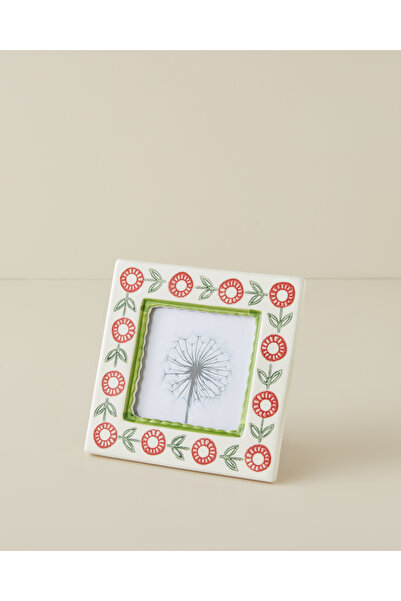 English Home Karina Stoneware Çerçeve 10x10 cm Multicolor