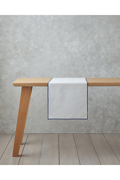 English Home Arcane Runner 40x140 cm Beyaz - Lacivert