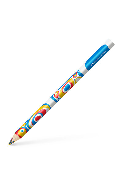 Faber Castell Colored Jumbo Pencil Multicolor Red-Blue-Yellow FABER-CASTELL