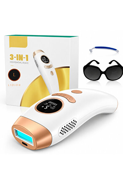 Lidior Epilator IPL Lidior® pentru Epilare Definitiva Acasa, Tehnologie Avans...