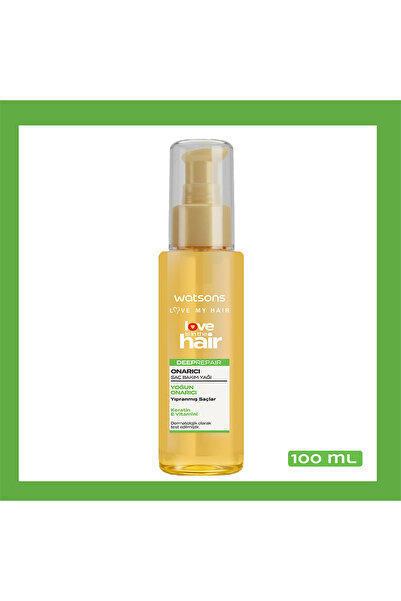 Watsons Saç Bakım Yağı Keratin 100 ml