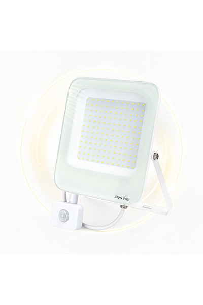 Sofia Concept Reflector LED cu senzor de mișcare, 100W, 4000K, IP65, aluminiu...