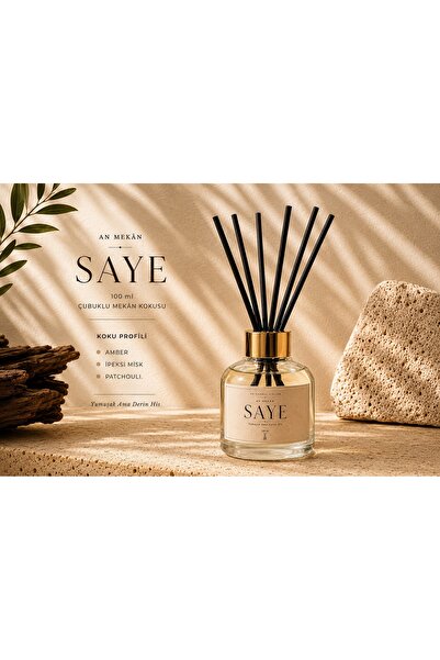 AN CANDLE ATELIER AN Mekân Saye — 100 ml Çubuklu Mekân Kokusu