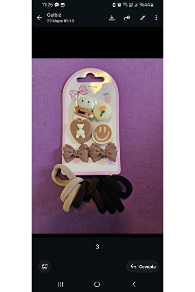 NO BRAND Four-Pack of Pastel and Gray-Black Bagels with 14 Clips