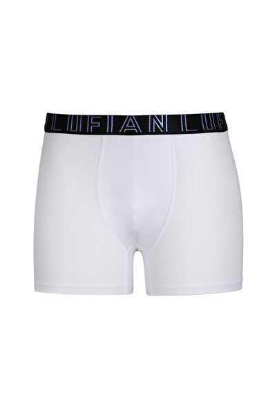 Lufian Glorıa Erkek Pamuklu Boxer Beyaz