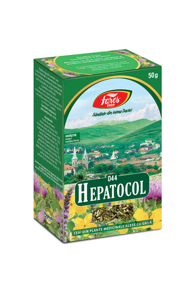 Fares Ceai Hepatocol – Susținere Naturală pentru Sănătatea Ficatului și a Bilei