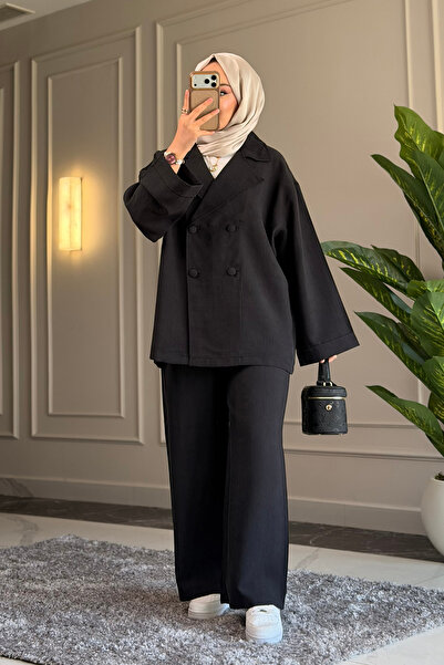 Suede Style 6398 - Set casual elegant pentru femei, din țesătură moale modal,...