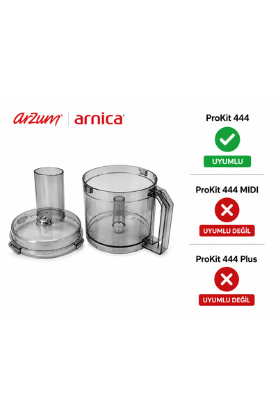 ShopyTime Arzum Uyumlu Arnica Prokit 444 Electronic Hazne Ve Kapak 2 Li Set